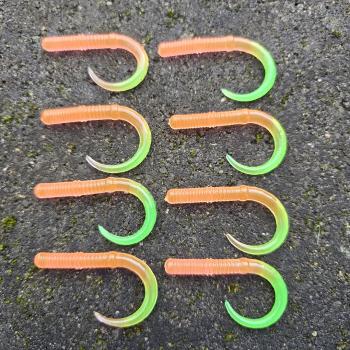 Wurmulus Slim 45mm - Essentials Gum - UV Aktiv Light Pink Green